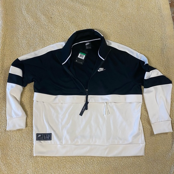 nike half zip air jacket